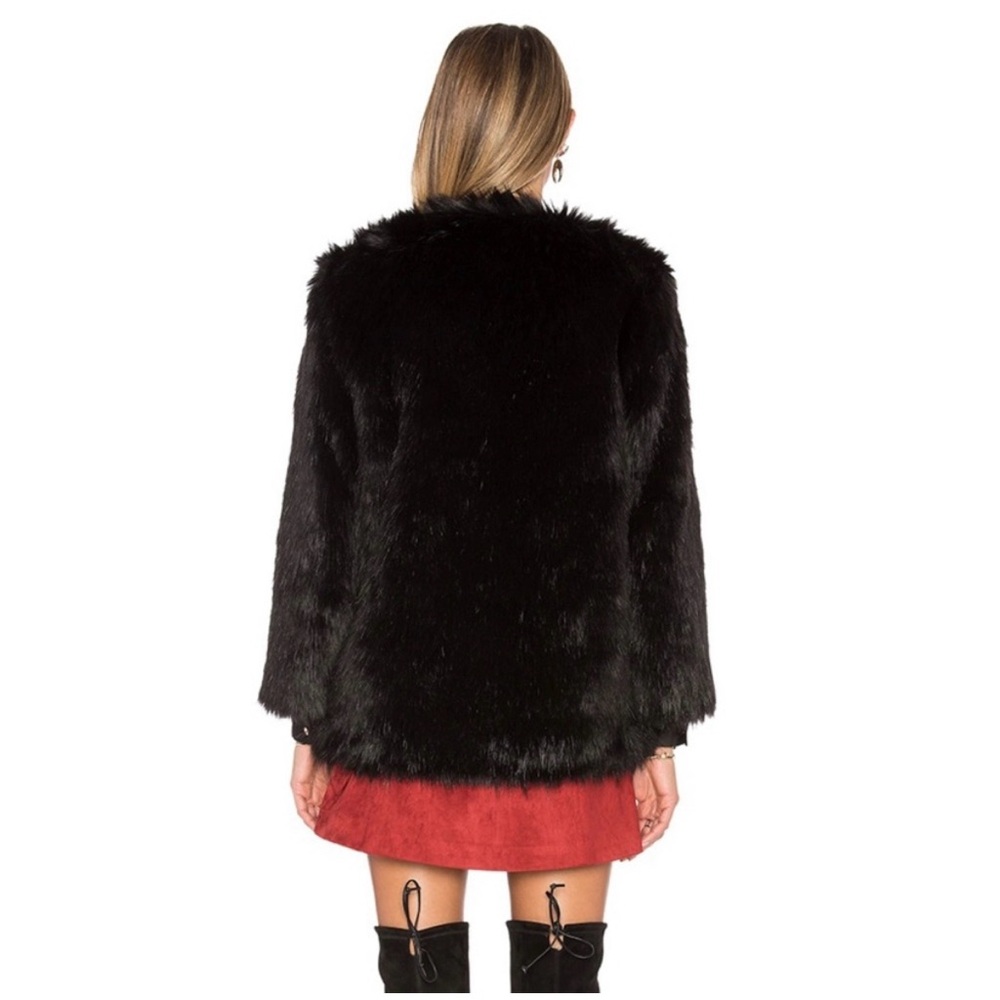 Lovers + Friends Adora Faux Fur Jacket - Picture 3 of 8